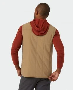 Stio Men's West Butte Insulated Vest -Stio Shop Online M West Butte Insulated Vest Boot Brown 4