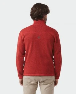 Stio Men's Wilcox Fleece Jacket -Stio Shop Online M Wilcox Fleece Jacket Risk Red 4 Top
