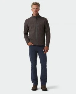 Stio Men's Wilcox Fleece Jacket -Stio Shop Online M Wilcox Fleece Jacket Roasted Beet 4