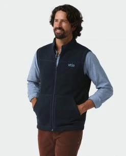 Stio Men's Wilcox Fleece Vest -Stio Shop Online M Wilcox Fleece Vest Mountain Shadow 2