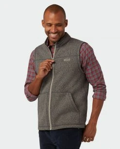 Stio Men's Wilcox Fleece Vest -Stio Shop Online M Wilcox Fleece Vest Scorched Rock 2