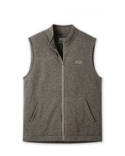 Stio Men's Wilcox Fleece Vest -Stio Shop Online M Wilcox Fleece Vest Scorched Rock
