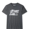 Stio Mountain Towner Jackson Hole Tee -Stio Shop Online Unisex Mountain Towner Jackson Hole Charcoal Heather