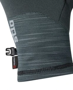 Stio Seeker Glove -Stio Shop Online Unisex Seeker Glove Cool Charcoal Logo