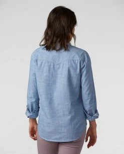 Stio Women's Ashton Chambray Shirt - Past Season 35 Stio Women's Ashton Chambray Shirt - Past Season -Stio Shop Online W Ashton Chambray Shirt Light Chambray 2 83f7ce36 64e4 4920 b29c 2b4bce140459