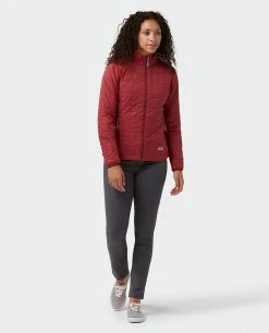Stio Women's Azura Insulated Jacket -Stio Shop Online W Azura Jacket Roasted Beet 4