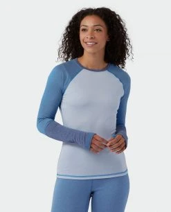 Stio Women's Basis Power Wool™ Crew -Stio Shop Online W Basis Power Wool Crew Alpine Lake 1 fc30354c 23ad 4f74 919f bd4f97d82add