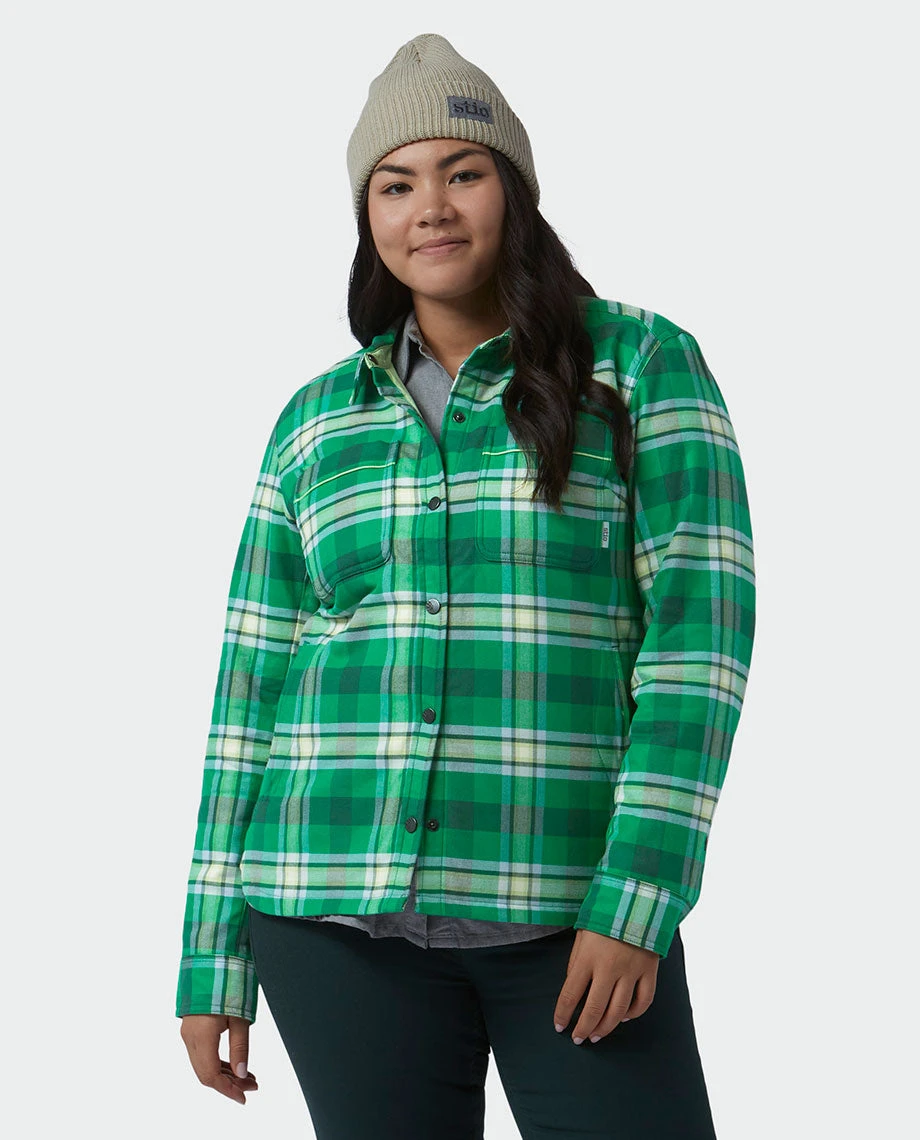 Stio Women's Buckhorn Insulated Snap Shirt 17 Stio Women's Buckhorn Insulated Snap Shirt - Image 15