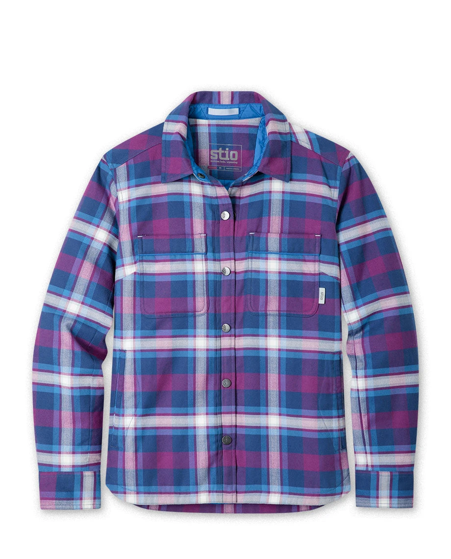 Stio Women's Buckhorn Insulated Snap Shirt 3 Stio Women's Buckhorn Insulated Snap Shirt