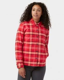 Stio Women's Buckhorn Insulated Snap Shirt 28 Stio Women's Buckhorn Insulated Snap Shirt -Stio Shop Online W Buckhorn Insulated Snap Shirt Risk Red Plaid 1