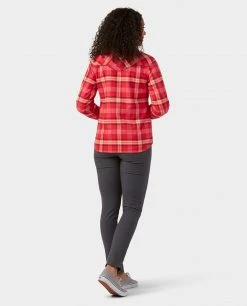 Stio Women's Buckhorn Insulated Snap Shirt 33 Stio Women's Buckhorn Insulated Snap Shirt -Stio Shop Online W Buckhorn Insulated Snap Shirt Risk Red Plaid 6