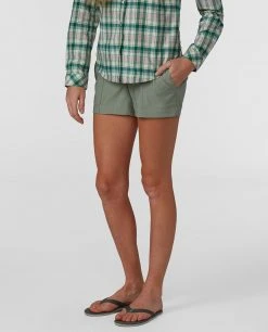 Stio Women's Coburn Short -Stio Shop Online W Coburn Short Lily Pad 1