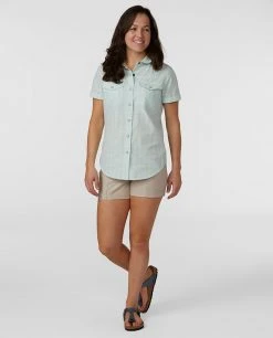 Stio Women's Coburn Short -Stio Shop Online W Coburn Short Pebble 3