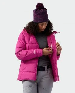 Stio Women's Colter INFINIUM™ Down Jacket -Stio Shop Online W Colter Infinium Down Jacket Backyard Berry 2