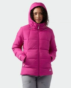 Stio Women's Colter INFINIUM™ Down Jacket -Stio Shop Online W Colter Infinium Down Jacket Backyard Berry 3