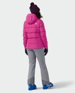 Stio Women's Colter INFINIUM™ Down Jacket -Stio Shop Online W Colter Infinium Down Jacket Backyard Berry 6