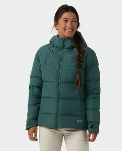 Stio Women's Colter INFINIUM™ Down Jacket -Stio Shop Online W Colter Infinium Down Jacket Treeline Green 1