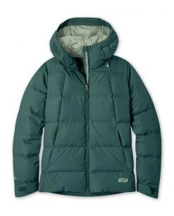 Stio Women's Colter INFINIUM™ Down Jacket -Stio Shop Online W Colter Infinium Down Jacket Treeline Green