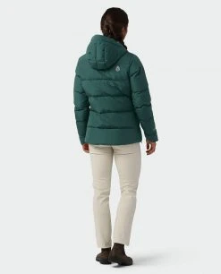 Stio Women's Colter INFINIUM™ Down Jacket -Stio Shop Online W Colter Infinium Down Jacket Treeline Green 8