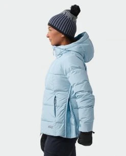 Stio Women's Colter INFINIUM™ Down Jacket -Stio Shop Online W Colter Infinium Down Jacket Wind River Blue 2