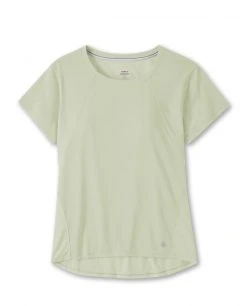 Stio Women's Divide Shift Shirt SS -Stio Shop Online W Divide Shift SS Honey Dew