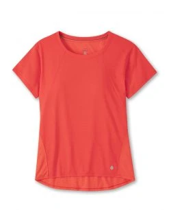 Stio Women's Divide Shift Shirt SS -Stio Shop Online W Divide Shift SS Pressed Petal