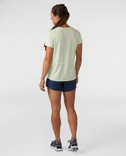 Stio Women's Divide Shift Shirt SS -Stio Shop Online W Divide Shift Shirt SS Honey Dew 4