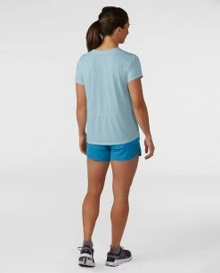 Stio Women's Divide Shift Shirt SS -Stio Shop Online W Divide Shift Shirt SS Misty Cloud 4