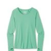 Stio Women's Divide Tee LS -Stio Shop Online W Divide Tech Tee LS Turquoise Rest Heather