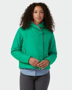 Stio Women's East Butte Insulated Jacket -Stio Shop Online W East Butte Insulated Jacket Greenery 1