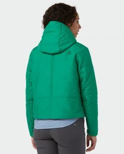 Stio Women's East Butte Insulated Jacket -Stio Shop Online W East Butte Insulated Jacket Greenery 4