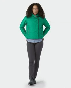 Stio Women's East Butte Insulated Jacket -Stio Shop Online W East Butte Insulated Jacket Greenery 5