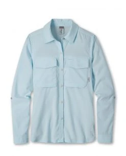 Stio Women's Eddy Guide Shirt LS 39 Stio Women's Eddy Guide Shirt LS -Stio Shop Online W Eddy Guide Shirt Misty Cloud