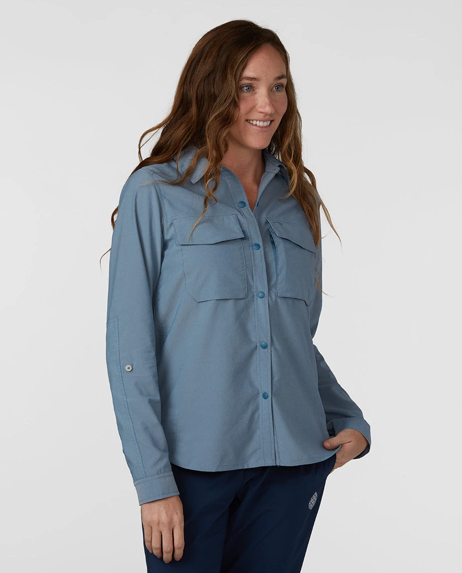 Stio Women's Eddy Guide Shirt LS 5 Stio Women's Eddy Guide Shirt LS - Image 3
