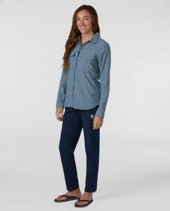 Stio Women's Eddy Guide Shirt LS 29 Stio Women's Eddy Guide Shirt LS -Stio Shop Online W Eddy Guide Shirt River Shimmer 5