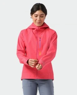 Stio Women's Ender PACLITE® Hooded Jacket 32 Stio Women's Ender PACLITE® Hooded Jacket -Stio Shop Online W Ender Paclite Hooded Jacket Azalea Bloom 6 Top