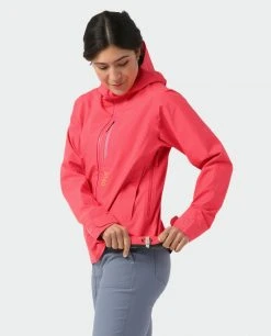 Stio Women's Ender PACLITE® Hooded Jacket 34 Stio Women's Ender PACLITE® Hooded Jacket -Stio Shop Online W Ender Paclite Hooded Jacket Azalea Bloom 7 Top