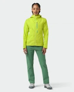 Stio Women's Ender PACLITE® Hooded Jacket 54 Stio Women's Ender PACLITE® Hooded Jacket -Stio Shop Online W Ender Paclite Hooded Jacket Lime Zest 1 Full