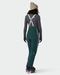 Stio Women's Environ Bib -Stio Shop Online W Environ Bib Treeline Green 5