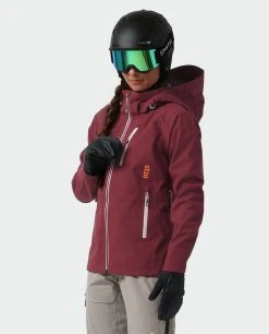 Stio Women's Environ Jacket -Stio Shop Online W Environ Jacket Roasted Beet 2