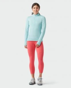 Stio Women's Fremont Stretch Fleece Half Zip -Stio Shop Online W Fremont Stretch Fleece Half Zip Summer Cloud 1 Full