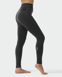 Stio Women's Basis® Seamless Tech Tight -Stio Shop Online W Full Range Seamless Tight Boundary Black Heather 2