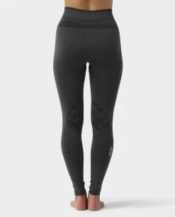 Stio Women's Basis® Seamless Tech Tight -Stio Shop Online W Full Range Seamless Tight Boundary Black Heather 3