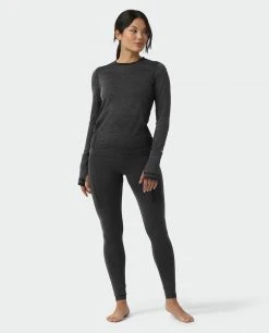 Stio Women's Basis® Seamless Tech Tight -Stio Shop Online W Full Range Seamless Tight Boundary Black Heather 4