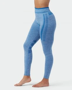 Stio Women's Basis® Seamless Tech Tight -Stio Shop Online W Full Range Seamless Tight Wind River Blue Heather 2