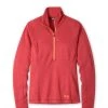 Stio Women's Gannett Peak Fleece Half Zip -Stio Shop Online W Gannet Peak Half Zip Risk Red