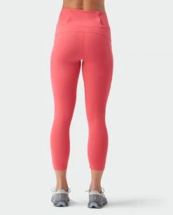 Stio Women's Glide Crop Tech Tight -Stio Shop Online W Glide Crop Tech Tight Azalea Bloom 4 Bottom