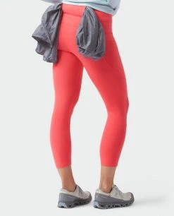 Stio Women's Glide Crop Tech Tight -Stio Shop Online W Glide Crop Tech Tight Azalea Bloom 6 Bottom