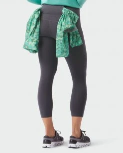 Stio Women's Glide Crop Tech Tight -Stio Shop Online W Glide Crop Tech Tight Boundary Black 6 Bottom