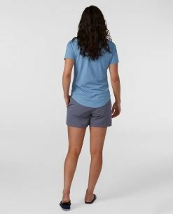 Stio Women's Hideout Short -Stio Shop Online W Hideout Short Storm Cloud 5
